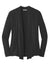 Port Authority L5430 Womens Concept Long Sleeve Cardigan Sweater Black Flat Front