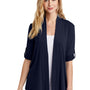 Port Authority Womens Concept Shrug - Dress Navy Blue