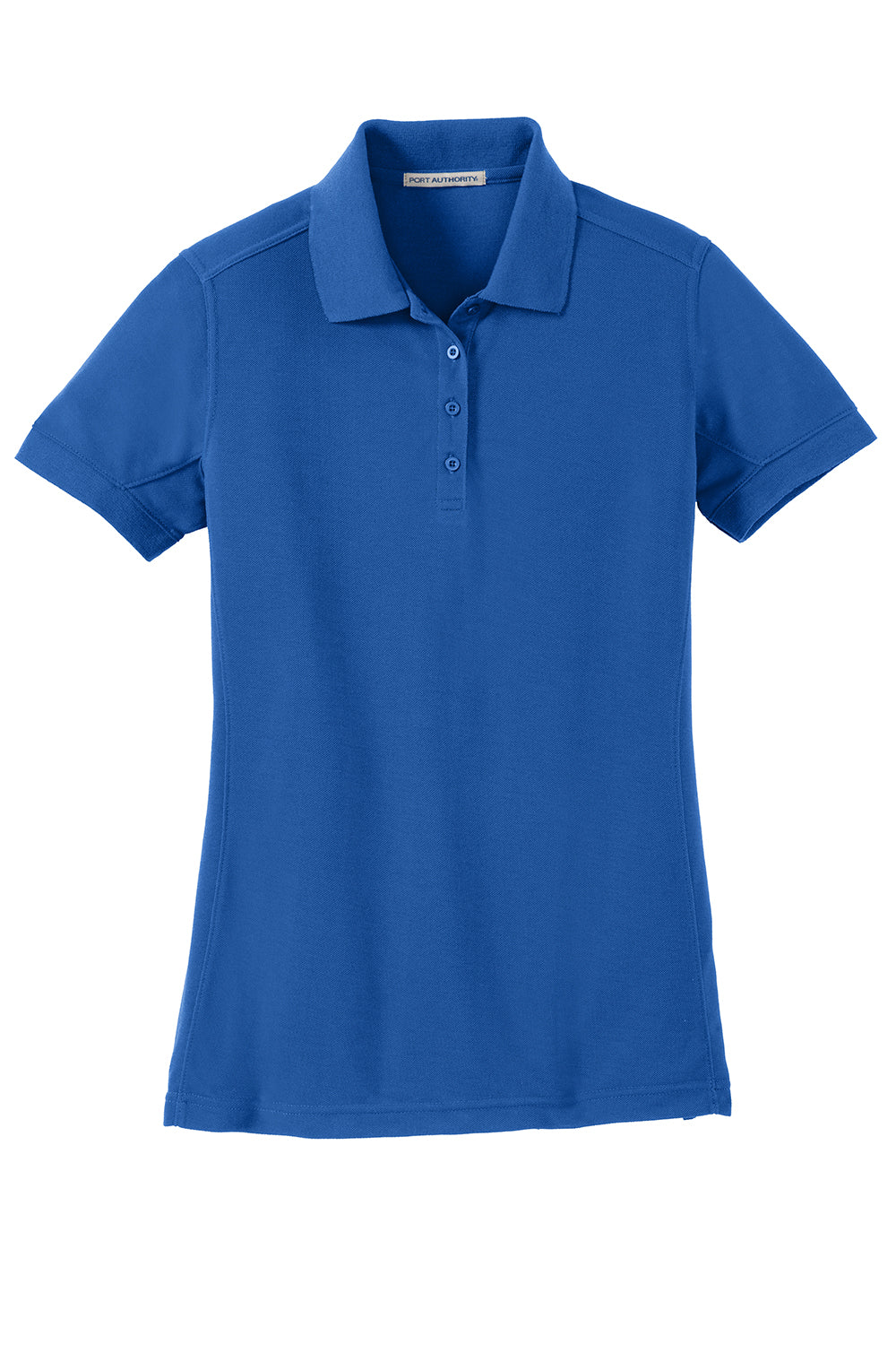 Port Authority L567 Womens 5-in-1 Performance Moisture Wicking Short Sleeve Polo Shirt Cobalt Blue Flat Front