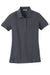 Port Authority L567 Womens 5-in-1 Performance Moisture Wicking Short Sleeve Polo Shirt Slate Grey Flat Front