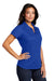 Port Authority L580 Womens Moisture Wicking Short Sleeve Polo Shirt True Royal Blue Model 3q