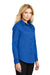 Port Authority L608 Womens Easy Care Wrinkle Resistant Long Sleeve Button Down Shirt Strong Blue Model 3q