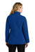 Port Authority L700 Womens C-FREE Raglan Fleece Full Zip Jacket True Royal Blue Model Back