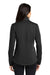 Port Authority L717 Womens Active Wind & Water Resistant Full Zip Jacket Deep Black Model Back