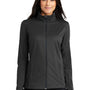 Port Authority Womens Active Wind & Water Resistant Full Zip Jacket - Deep Black