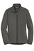 Port Authority L717 Womens Active Wind & Water Resistant Full Zip Jacket Steel Grey Flat Front