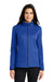 Port Authority L717 Womens Active Wind & Water Resistant Full Zip Jacket True Royal Blue Model Front