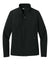 Port Authority L720 Womens C-FREE Core Soft Shell Full Zip Jacket Deep Black Flat Front