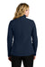 Port Authority L720 Womens C-FREE Core Soft Shell Full Zip Jacket True Navy Blue Model Back