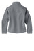 Port Authority L790 Womens Glacier Wind & Water Resistant Full Zip Jacket Smoke Grey/Chrome Grey Flat Back