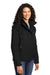 Port Authority L792 Womens Nootka Waterproof Full Zip Hooded Jacket Black Model 3q