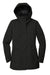 Port Authority L900 Womens Collective Waterproof Full Zip Hooded Jacket Deep Black Flat Front