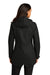 Port Authority L900 Womens Collective Waterproof Full Zip Hooded Jacket Deep Black Model Back