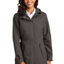 Port Authority Womens Collective Waterproof Full Zip Hooded Jacket - Graphite Grey