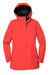 Port Authority L900 Womens Collective Waterproof Full Zip Hooded Jacket Pepper Red Flat Front