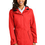 Port Authority Womens Collective Waterproof Full Zip Hooded Jacket - Pepper Red