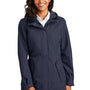 Port Authority Womens Collective Waterproof Full Zip Hooded Jacket - River Navy Blue