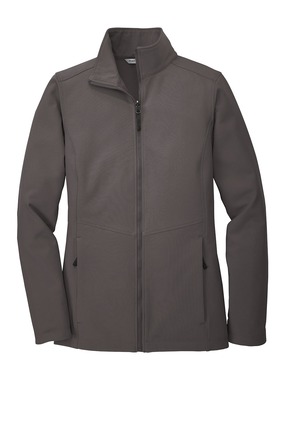 Port Authority L901 Womens Collective Wind & Water Resistant Full Zip Jacket Graphite Grey Flat Front