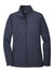 Port Authority L901 Womens Collective Wind & Water Resistant Full Zip Jacket River Navy Blue Flat Front