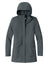 Port Authority L919 Womens Collective Outer Soft Shell Full Zip Hooded Parka Graphite Grey Flat Front