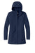 Port Authority L919 Womens Collective Outer Soft Shell Full Zip Hooded Parka River Navy Blue Flat Front