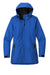 Port Authority L920 Womens Collective Tech Waterproof Full Zip Outer Shell Hooded Jacket True Royal Blue Flat Front