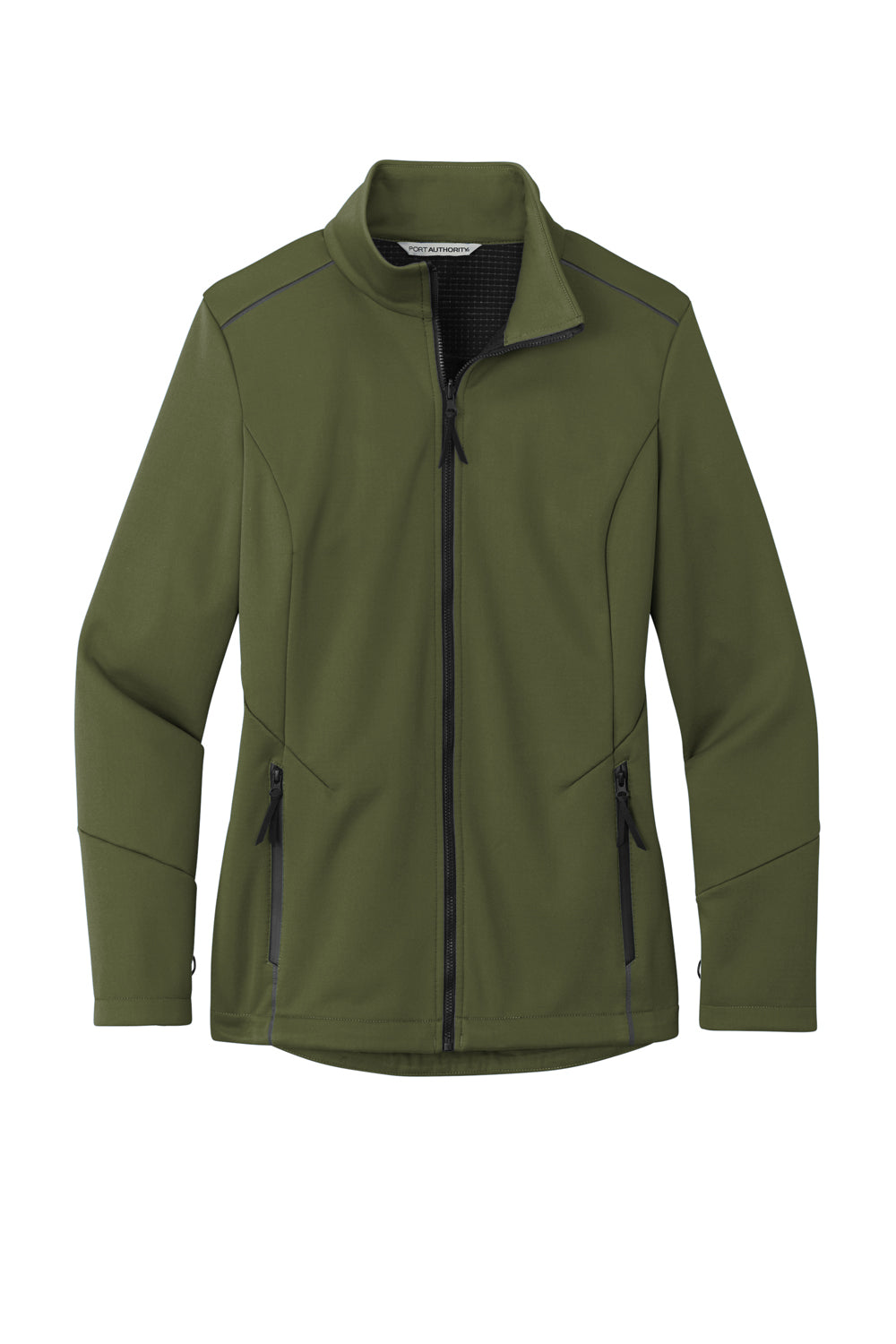 Olive green soft shell jacket best sale