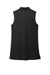 Port Authority LK110SV Womens Dry Zone UV Micro Mesh Sleeveless Polo Shirt Deep Black Flat Back