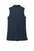 Port Authority LK110SV Womens Dry Zone UV Micro Mesh Sleeveless Polo Shirt River Navy Blue Flat Back