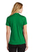 Port Authority LK398 Womens Staff Performance Moisture Wicking Short Sleeve Polo Shirt Spring Green Model Back