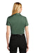 Port Authority LK542 Womens Silk Touch Performance Moisture Wicking Short Sleeve Polo Shirt Heather Green Glen Model Back