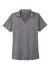 Port Authority LK585 Womens Moisture Wicking Shadow Stripe Short Sleeve Polo Shirt Shadow Grey Flat Front