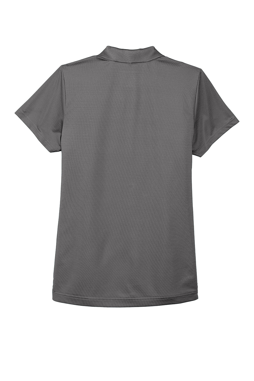 Port Authority LK587 Womens Eclipse Moisture Wicking Short Sleeve Polo Shirt Shadow Grey Flat Back