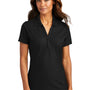 Port Authority Womens EZPerformance Moisture Wicking Short Sleeve Polo Shirt - Black