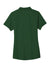 Port Authority LK600 Womens EZPerformance Moisture Wicking Short Sleeve Polo Shirt Deep Forest Green Flat Back