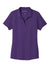 Port Authority LK600 Womens EZPerformance Moisture Wicking Short Sleeve Polo Shirt Majestic Purple Flat Front