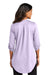 Port Authority LK6840 Womens City Stretch 3/4 Sleeve Tunic Bright Lavender Purple Model Back