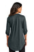 Port Authority LK6840 Womens City Stretch 3/4 Sleeve Tunic Graphite Grey Model Back