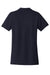 Port Authority LK8000 Womens Wrinkle Resistant Short Sleeve Polo Shirt Navy Blue Flat Back