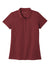 Port Authority LK810 Womens React SuperPro Snag Resistant Short Sleeve Polo Shirt Burgundy Flat Front