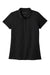 Port Authority LK810 Womens React SuperPro Snag Resistant Short Sleeve Polo Shirt Deep Black Flat Front