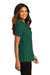 Port Authority LK810 Womens React SuperPro Snag Resistant Short Sleeve Polo Shirt Marine Green Model Side