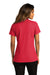 Port Authority LK810 Womens React SuperPro Snag Resistant Short Sleeve Polo Shirt Rich Red Model Back