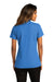 Port Authority LK810 Womens React SuperPro Snag Resistant Short Sleeve Polo Shirt Strong Blue Model Back