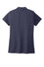 Port Authority LK810 Womens React SuperPro Snag Resistant Short Sleeve Polo Shirt True Navy Blue Flat Back