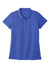 Port Authority LK810 Womens React SuperPro Snag Resistant Short Sleeve Polo Shirt True Royal Blue Flat Front