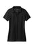 Port Authority LK863 Womens C-Free Performance Moisture Wicking Short Sleeve Polo Shirt Deep Black Flat Front