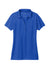 Port Authority LK863 Womens C-Free Performance Moisture Wicking Short Sleeve Polo Shirt True Royal Blue Flat Front