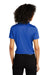 Port Authority LK863 Womens C-Free Performance Moisture Wicking Short Sleeve Polo Shirt True Royal Blue Model Back