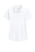 Port Authority LK864 Womens C-Free Performance Moisture Wicking Short Sleeve Polo Shirt White Flat Front